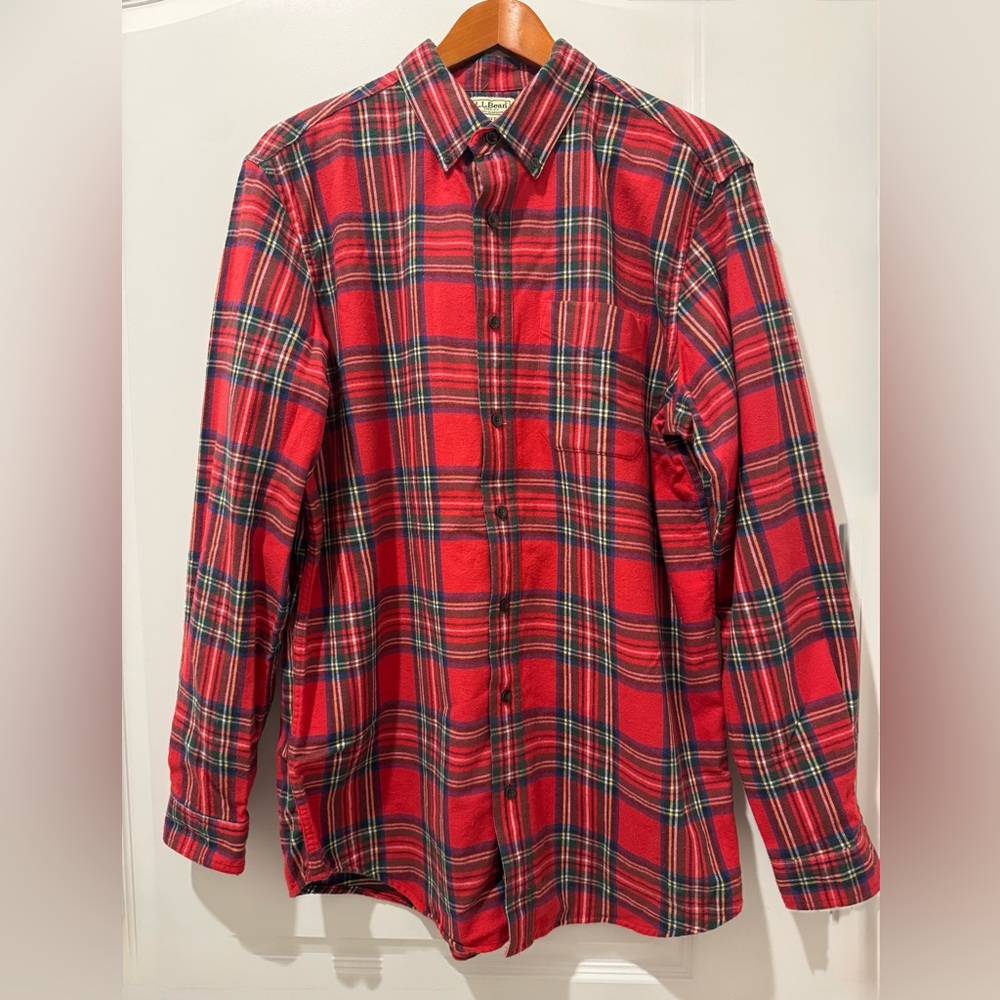 J CREW flannel Large/Tall